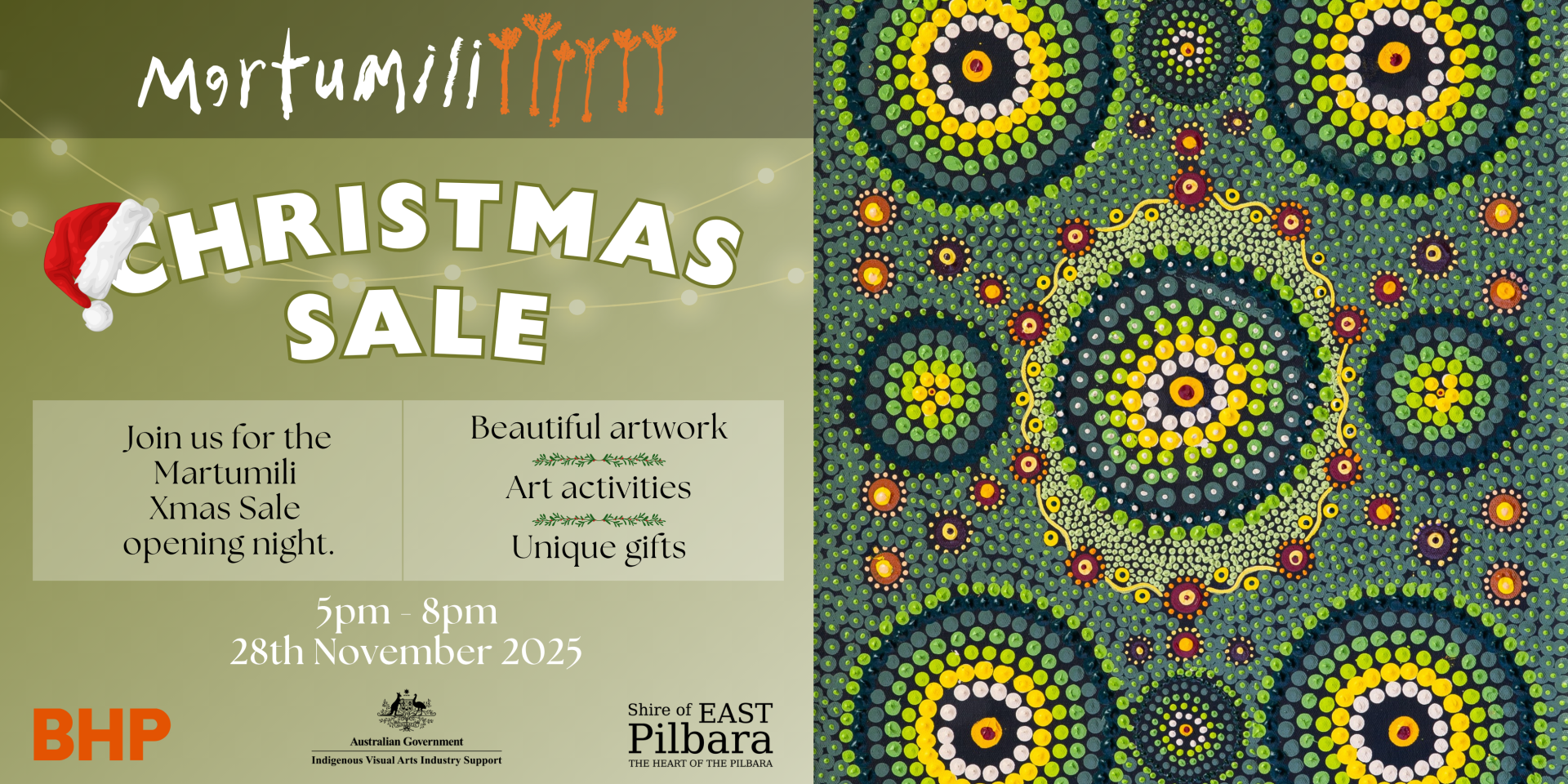 Martumili Christmas Sale Opening Night 