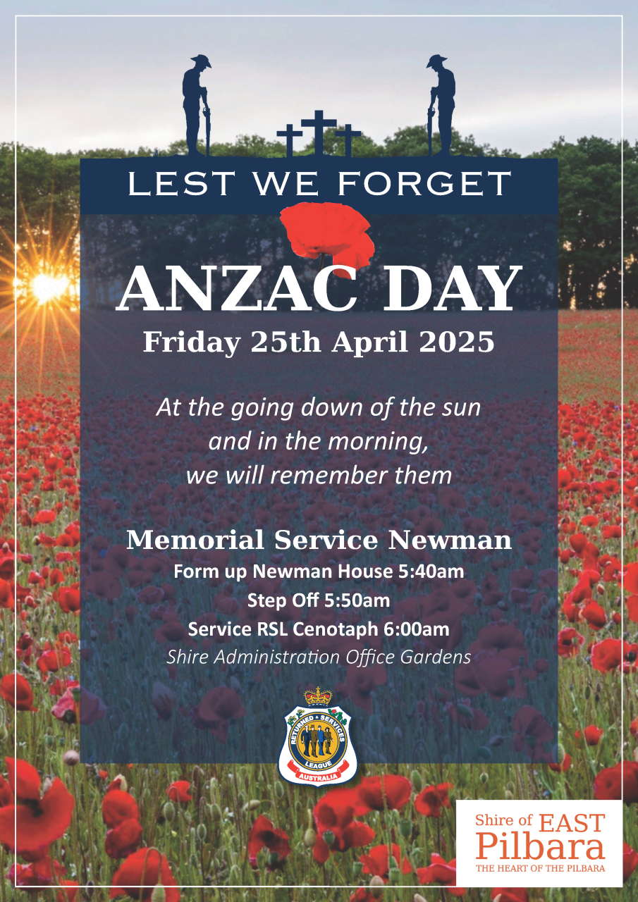 Anzac Day 2025- Newman