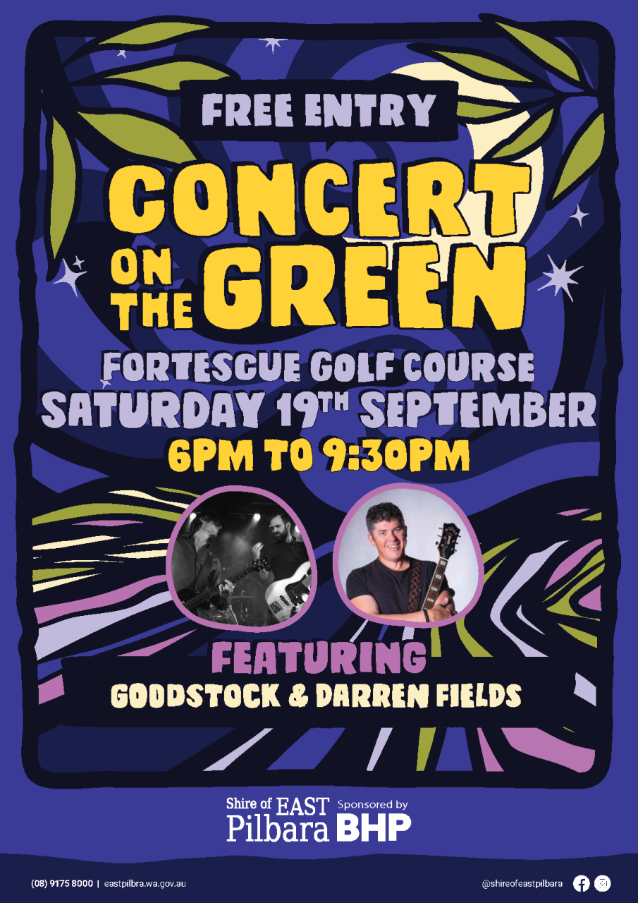 Concert on the Green Sept 19 