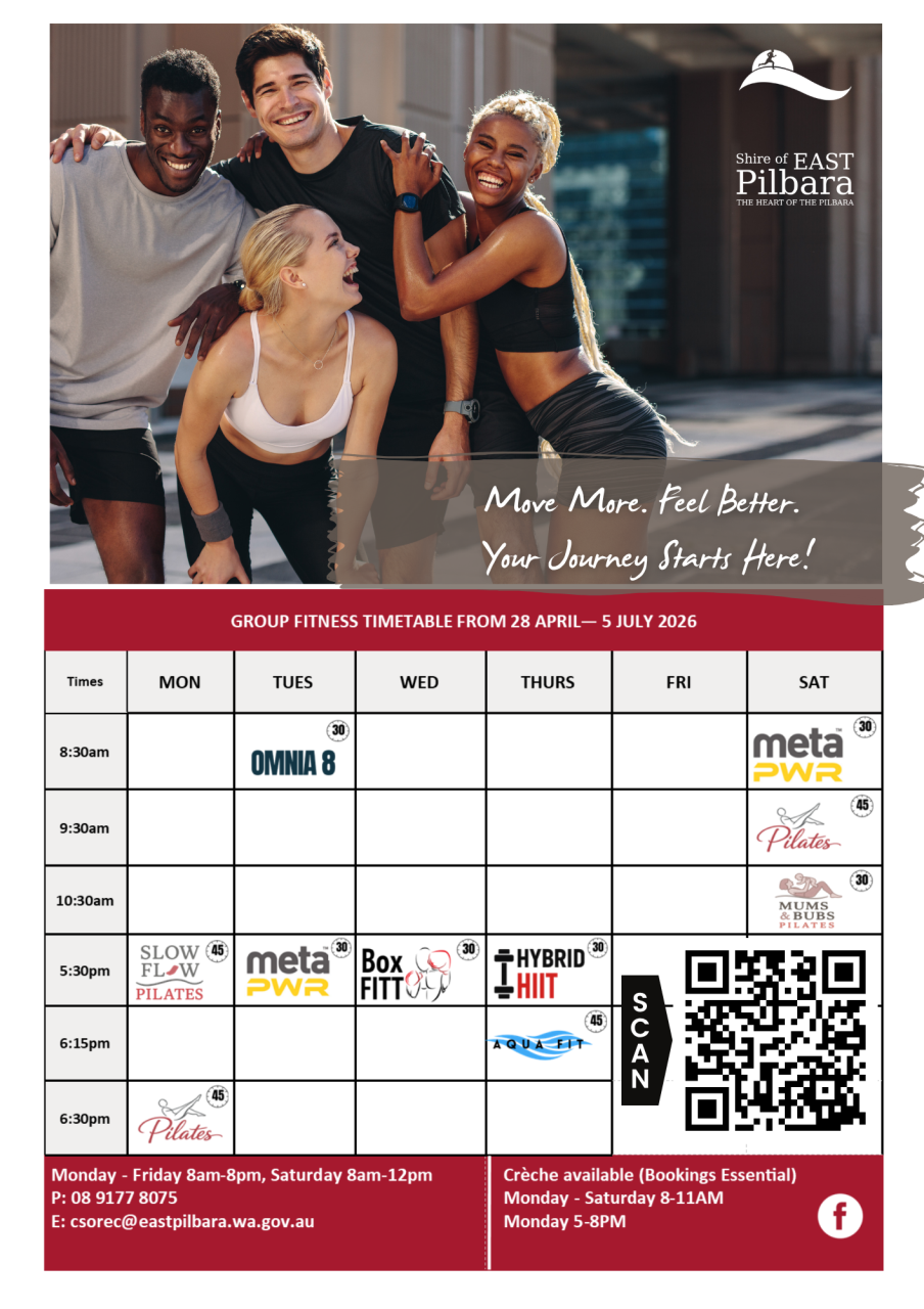 Term 2 Group Fitness 2026