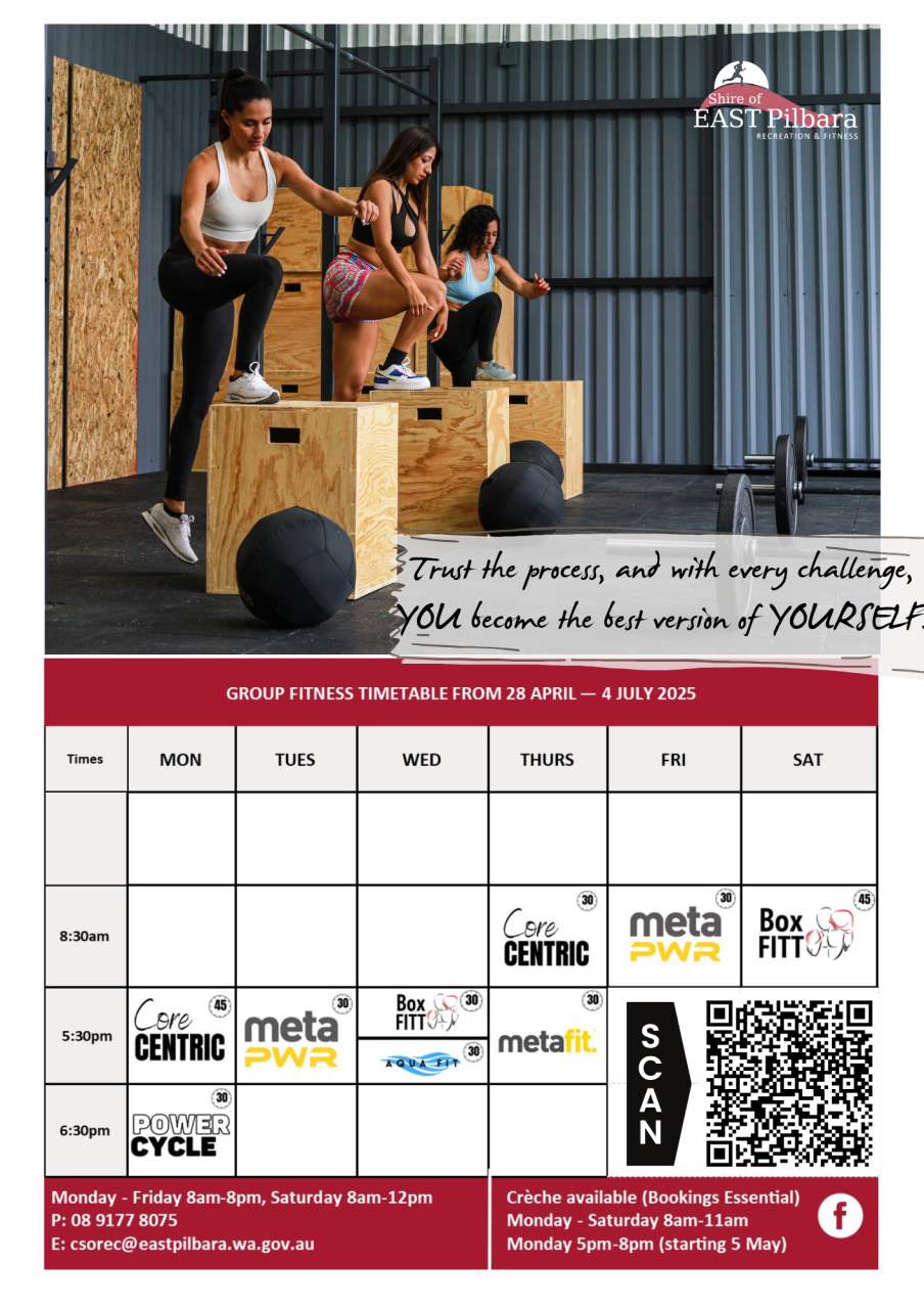Term 2 Group Fitness