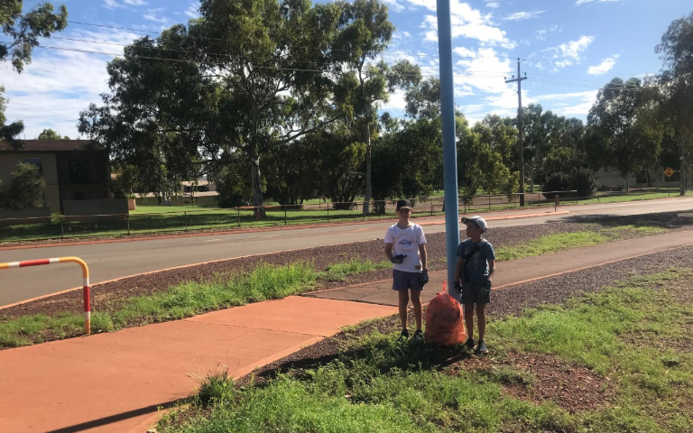 Newman Sustainable Litter Collection Image