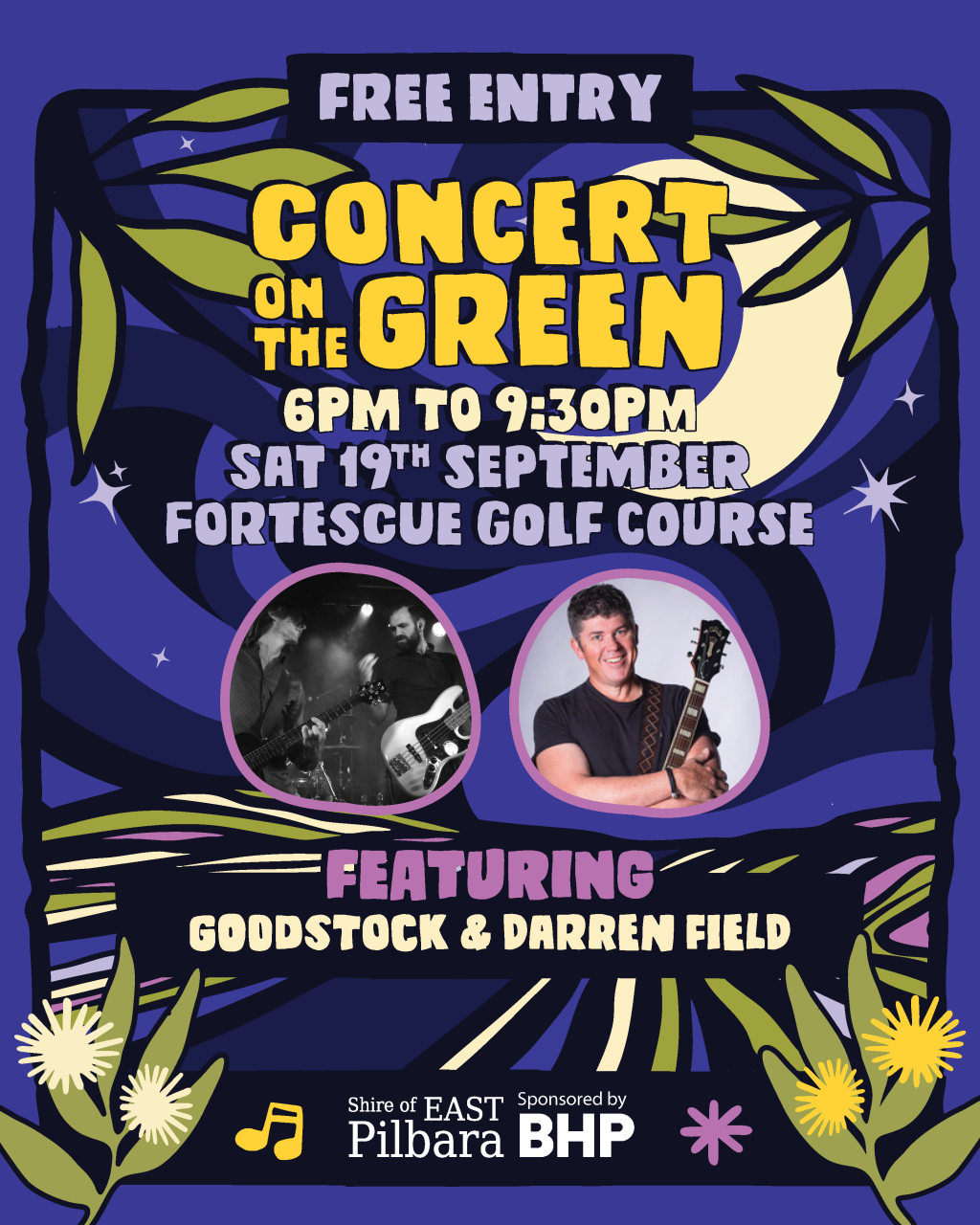 Concert On the Green -Goodstock + Darren Field
