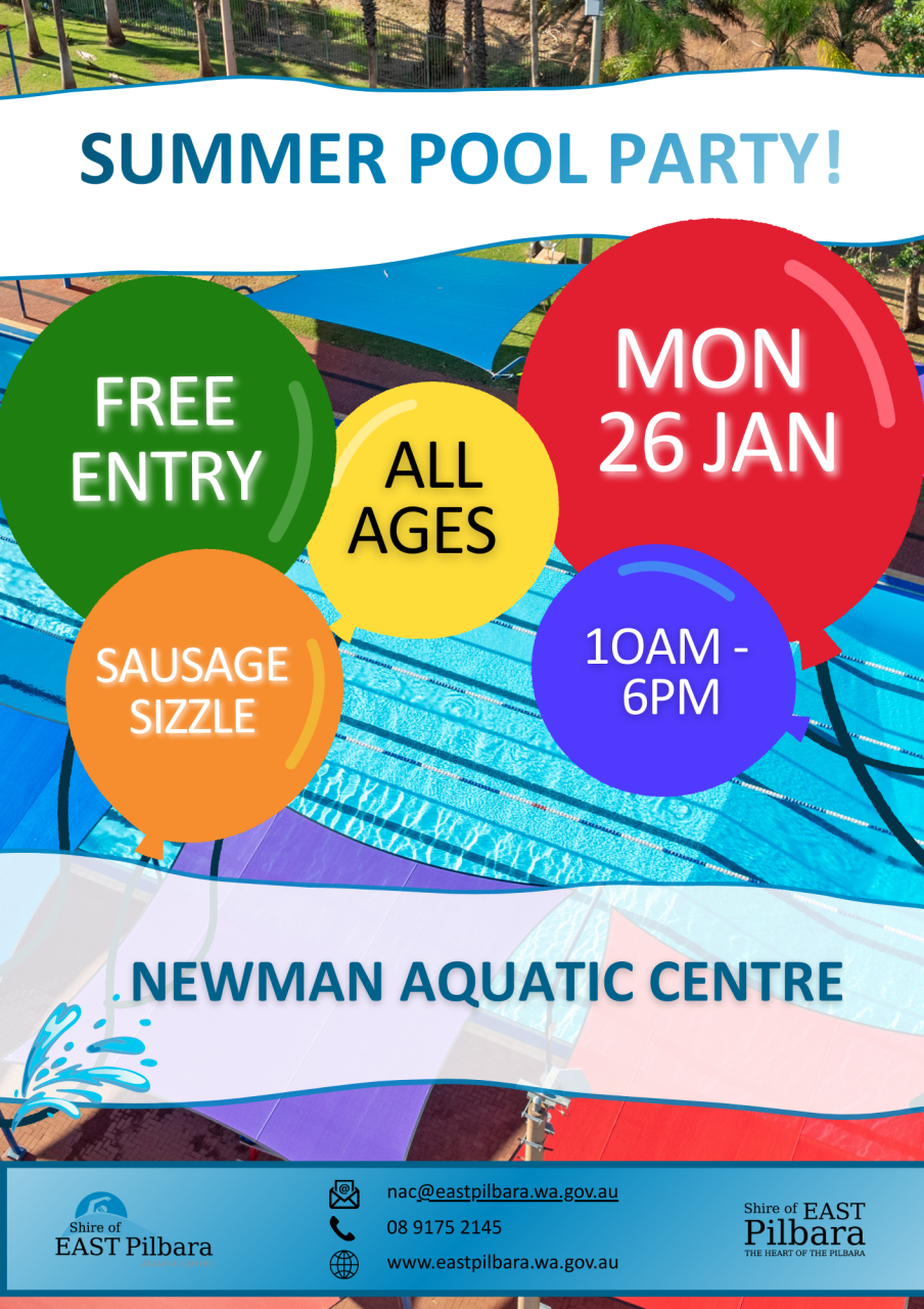 Summer pool party! - Newman