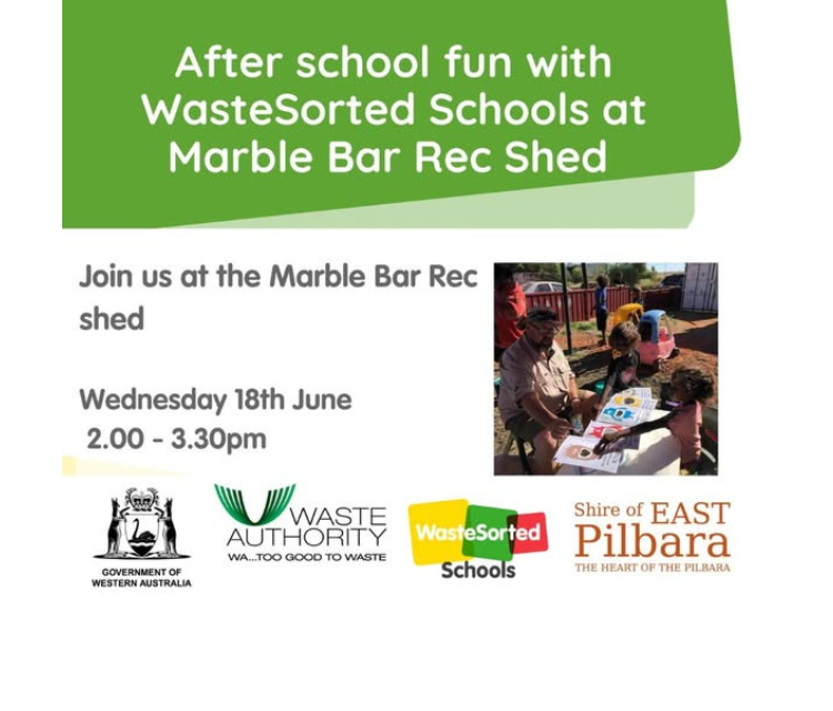 WasteSorted Schools - Marble Bar Rec Workshop