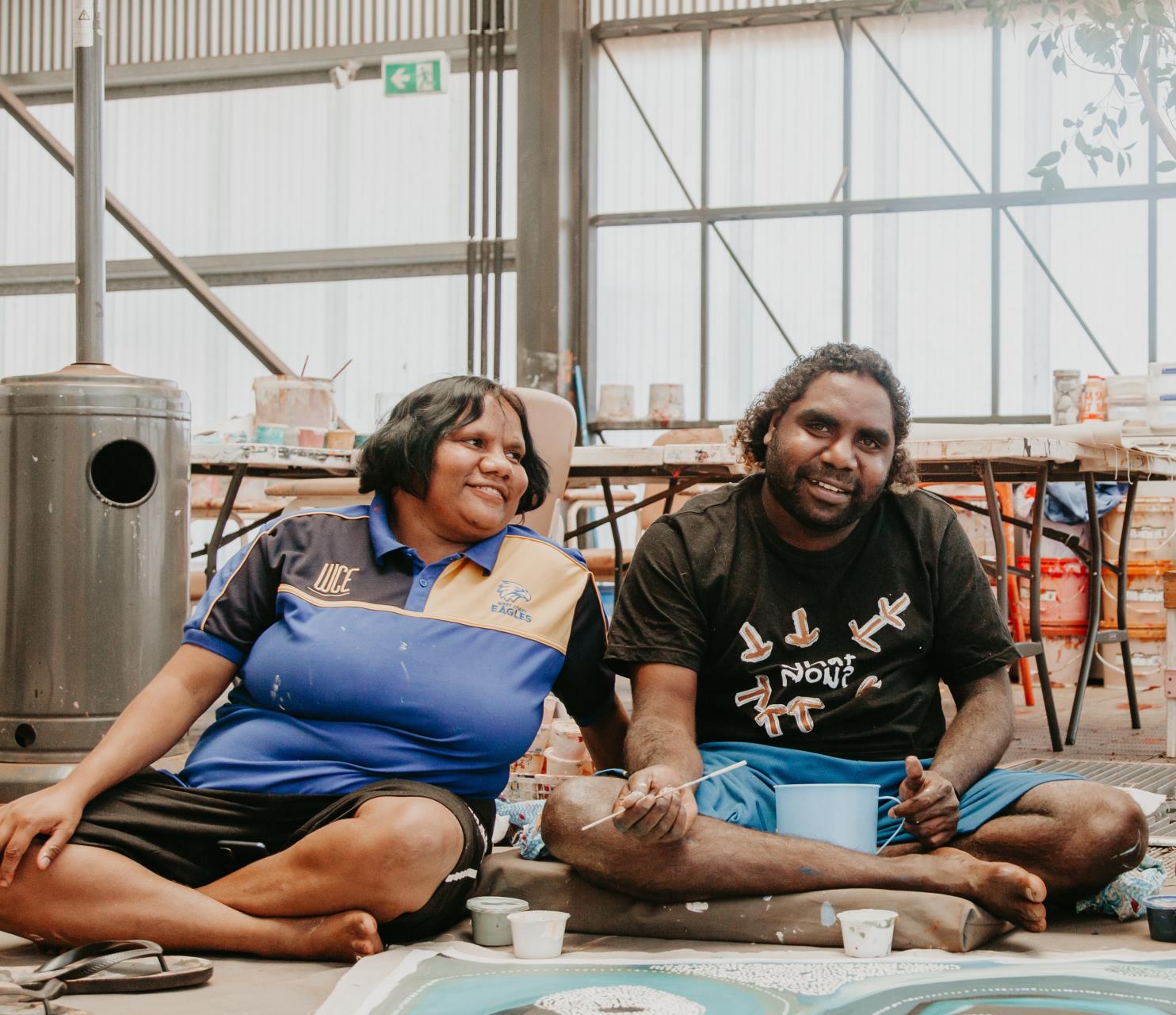 From the Pilbara to Melbourne: Two Martumili Artists Take Country to the