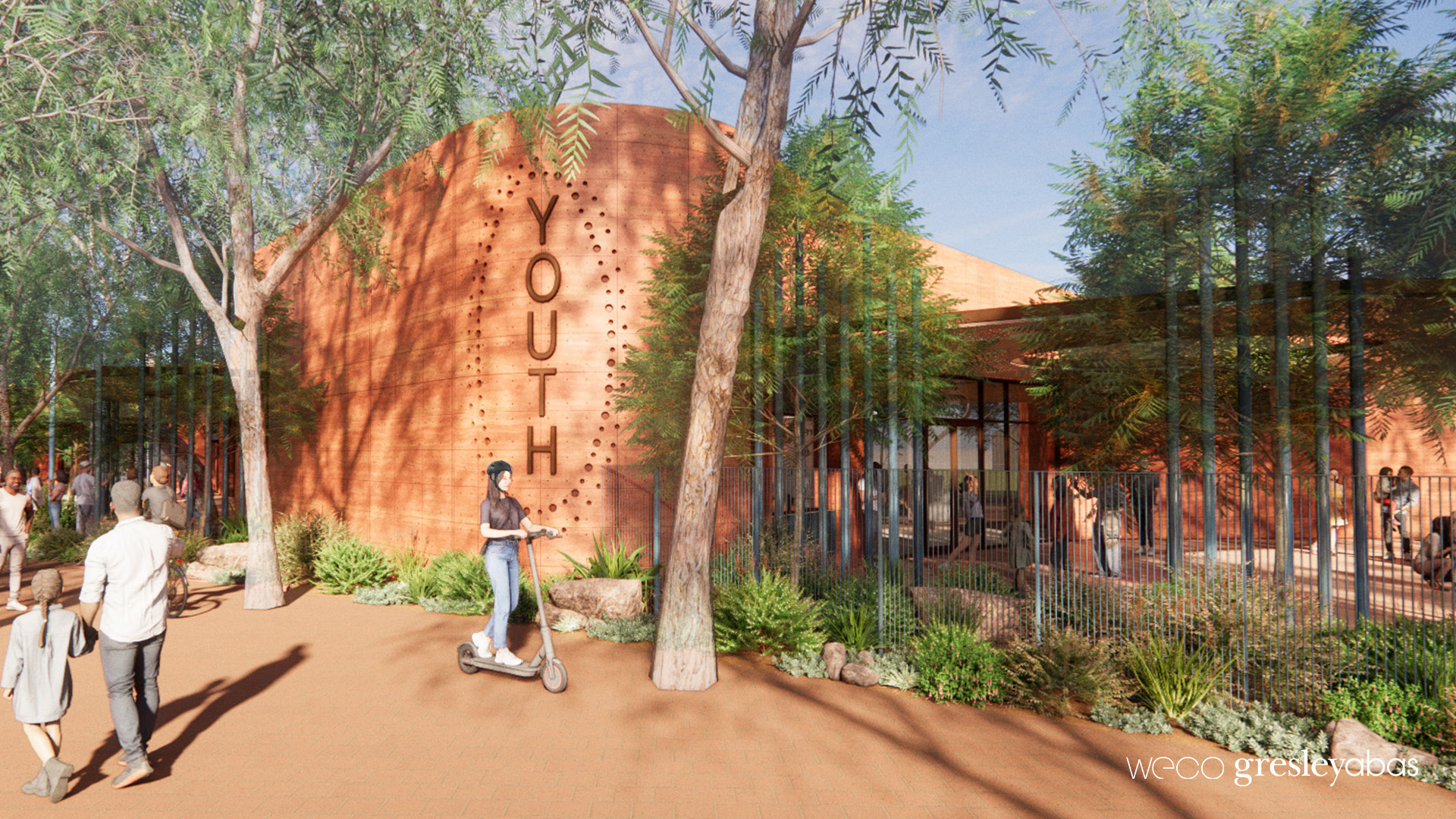 BREAKING GROUND ON THE NEWMAN YOUTH AND COMMUNITY HUB
