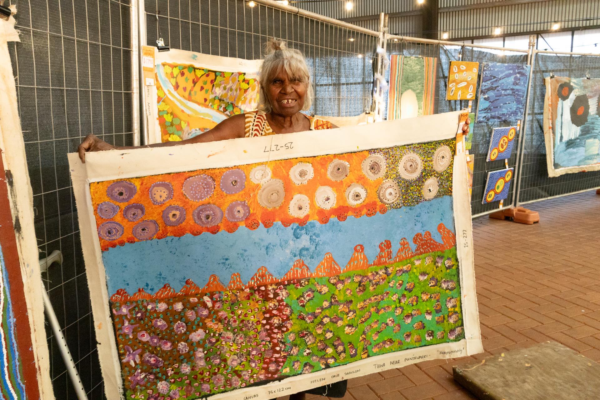 Strong Community Turnout for Martumili Christmas Sale Opening Night