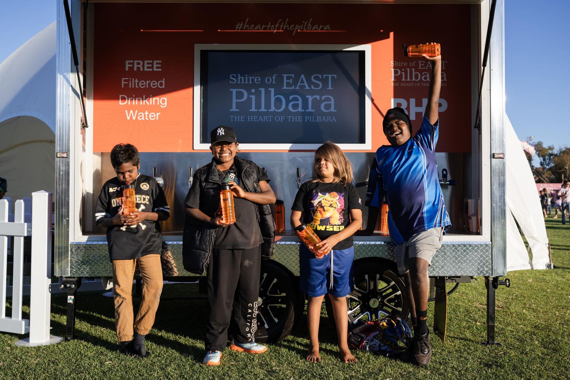 Community Water Trailer delivers strong first result at Outback Fortescue