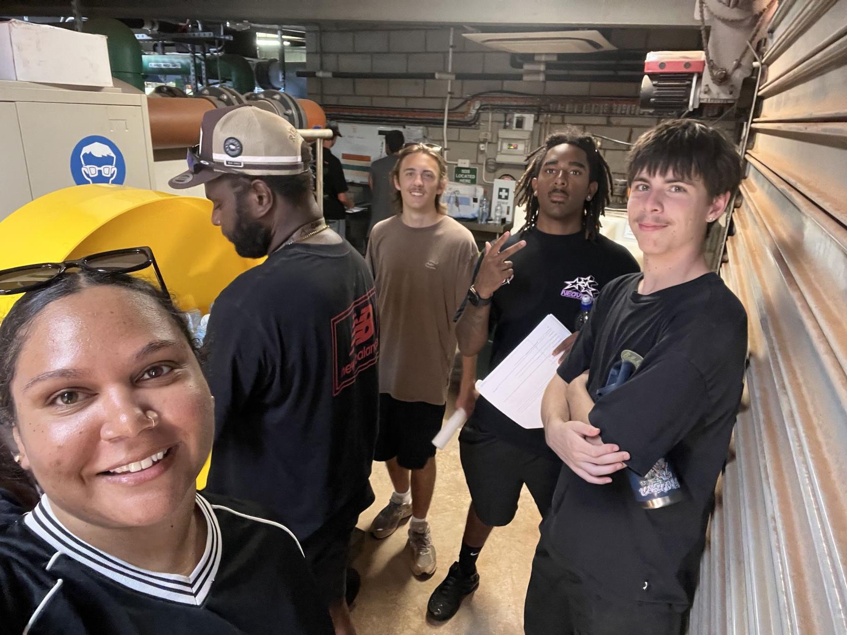 Five Young East Pilbara Aquatic Staff Step Up Their Training