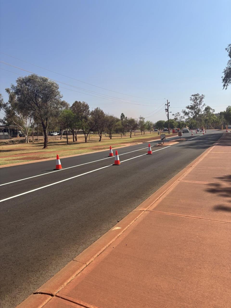 Line Marking in Newman