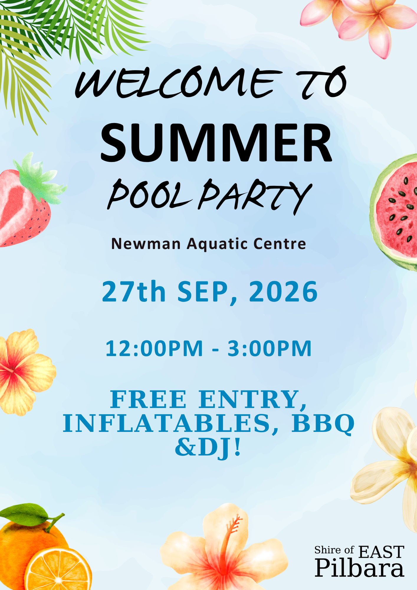 Welcome to Summer Pool Party