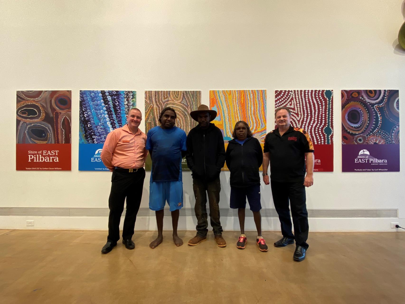 New Shire Of East Pilbara Brand Incorporating Aboriginal Artwork Launched